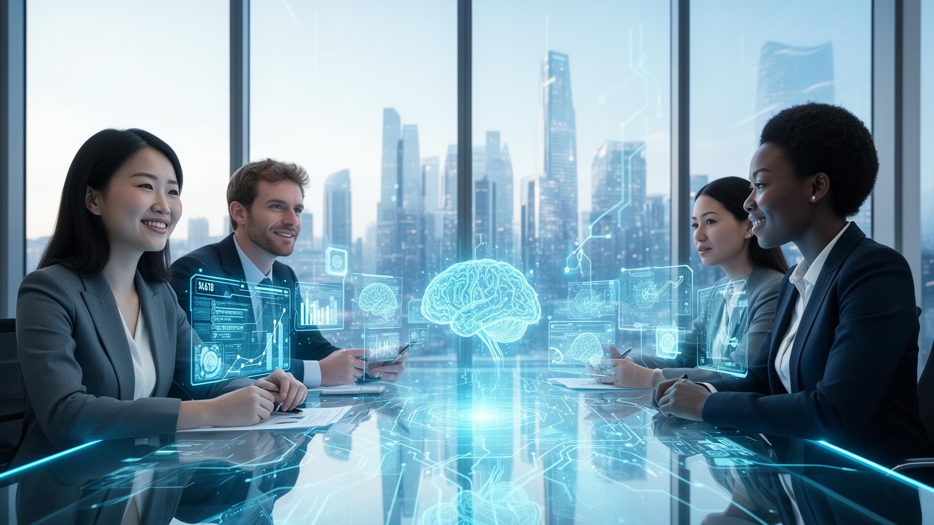 Smart Logistics professional team collaboration